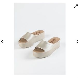Lemon Jelly Platform sandal